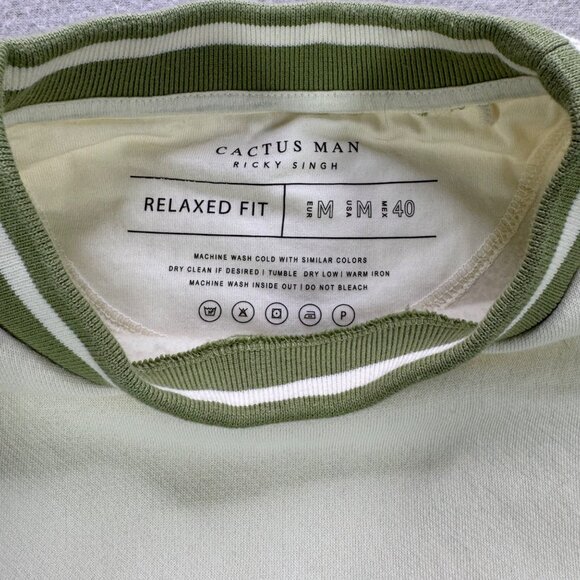 Cactus Man Ricky Singh Sweatshirt Mens M Los Angeles Relaxed Fit Retro Style - Picture 3 of 9